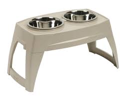 This elevated dog bowl is great for large and giant breeds, gives a healthy feeding position to your dog to avoid neck or back pain. Suncast Elevated Pet Feeder At Menards