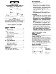 Co gas is colorless, tasteless and odorless, and a detector is needed to test ppm (parts per million) and alert you to unsafe levels. First Alert Fcd2bt User Manual Pdf Download Manualslib