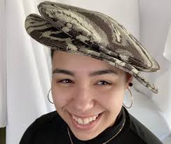 Buy Grey Pattern Renaissance Tudor Flat Cap MEDIUM Online in India