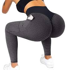 Gym Leggings Women High Waist Pocket - High Waist Yoga Pants Women Seamless  Tights - Aliexpress