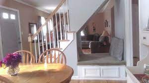 Under Stairs Seating Area Helps Open Up The Space While Adding Seating Stairs In Kitchen Space Under Stairs Home