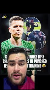 Szczęsny le pegó a Lewandowski: Humor en el Fútbol