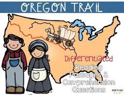 Westward Expansion Oregon Trail Differentiated Close Reading Passages Reading Passages Close Reading Passages Differentiated Reading Passages