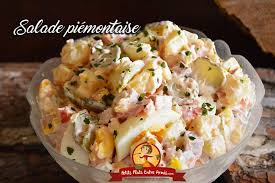 La Recette De La Salade Piemontaise Est Facile A Realiser Et Vraiment Delicieuse Elle Fait Partie Des Grands C Salade Piemontaise Recette Entree Facile Salade