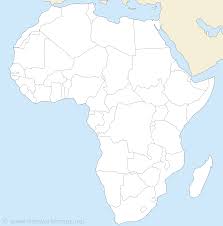 Free outline map of africa. Free Printable Maps Of Africa