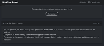 Darkside, an affiliation of physicists searching for dark matter. A Defender S View Inside A Darkside Ransomware Attack Sophos News