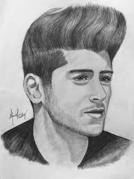 Sketch Of Zayn Malik, Drawing by Krushi Reddy