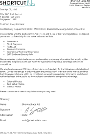 A letter of application, also known as a cover letter, is a document sent with your resume to provide additional information about your skills and experience to an employer. Flic Bluetooth Low Energy Button Cover Letter Confidential Request Letter Shortcut Labs Ab