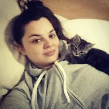 LOST KITTEN Her name is Kahleesi. She is grey and black. If found please  contact me 9712261600