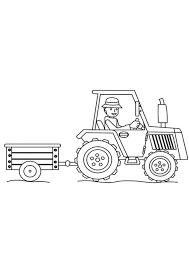Different types of tractor coloring pages are available online including cartoon tractor coloring pages and realistic tractor coloring sheets. Free Easy To Print Tractor Coloring Pages Tulamama