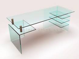 Glass desks & computer tables : Office Glass Desk Glass Office Glass Desk Office Glass Doors Interior