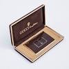 Reclaimed bike spokes connect to upcycled oak floor board to form a unique card holder that's easier on the earth and sure. 1
