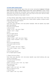 Tenses yang dipergunakan dalam bahasa inggris itu jumlahnya ada 16 waktu, yang lebih dikenal dengan sebutan 16 tenses . Doc 16 Tenses Dalam Bahasa Inggris Arni Anti Academia Edu