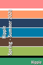 Hippie Spring Summer 2020 Color Trends Fashion Summer Color Trends Spring Summer Trends