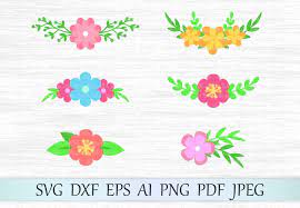 Download Flower Svg File Floral Svg Flower Clipart Flower Vector Flowers Flower Cut File Flower Silhouette Floral Bouquets Svg Wedding 98840 Svgs Design Bundles