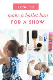 The ballet bun was created by dancers for dancers. How To Make The Perfect Ballet Bun For A Show Le Coin De Mel