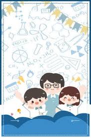 College Entrance Examination Education Fresh Blue In 2020 Education Poster Design Graphic Design Background Templates Childhood Poster