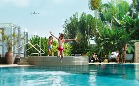 It features a fitness center. 9 Awesome Things To Do At Changi Airport Family Travel