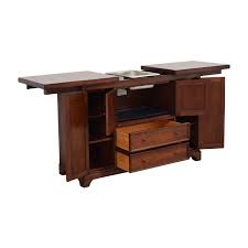 34 Off Pottery Barn Pottery Barn Flip Top Bar Cabinet Storage