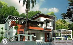 The ground floor of this stunning and stylish house design, comes equipped with a welcoming entrance that immediately presents the artfully designed staircase. Double Story Homes For Sale And Auspicious Look Of Modern House Plan