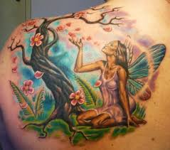 Mit diesem motiv holen sie sich verzauberte feen in das kinderzimmer. Mitch Elfe In Der Natur Cover Up Tattoos Von Tattoo Bewertung De