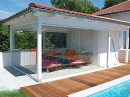 Terrasse fermée avec baie vitrée. Fermeture Balcon Vitree Devis Sur Techni Contact Fermeture De Terrasse En Verre