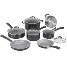 Cuisinart Advantage Ceramica Xt Nonstick 11 Piece Cookware Set Sur La Table Ceramic Nonstick Cookware Nonstick Cookware Cookware Set