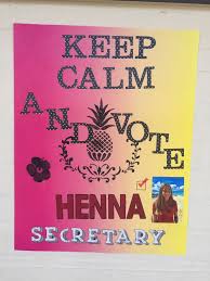 (put gum packages and bubbles on your poster). Student Council Campaign St Anthony School Kailua