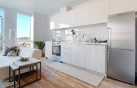 Top 10 Open Plan Kitchen Living Room Ideas For Small Spaces Small Apartment Kitchen Small Kitchen Design Apartment Living Room Kitchen Combo
