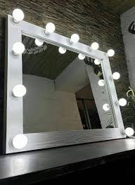 Handmade Mirror With Lamps Hollywood Mirror Perfectly Suitable For Make Up Artists And All Who Diy Makeup Mirror Hollywood Vanity Mirror Mirrors For Makeup