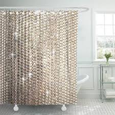 Check spelling or type a new query. Buy Silver Sparkle Bling Neutral Tan Diamonds Gold Crystals Beads Bathroom Decor Bath Shower Curtain 60x72 Inch By Wallis Flora On Dot Bo