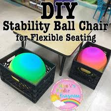 Flexible Seating Hack Diy Stability Ball Chairs Flexible Seating Classroom Flexible Seating Kindergarten Alternative Seating Classroom