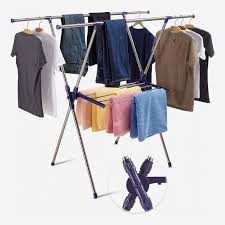 Wall mounted clothing rack & free standing shelving unit; 18 Best Clothes Drying Racks 2021 The Strategist