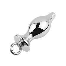 Amazon.com: Metal Anal Plug and Pull Ring Fetish Anal BDSM Bondage Adult  Game Sex Toy for Female Pornography Accessories(Silver S) : Health &  Household