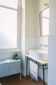 A bathroom or washroom is a room, typically in a home or other residential building, that contains either a bathtub or a shower (or both). Nolita A Home For Flaneurs Atomaa