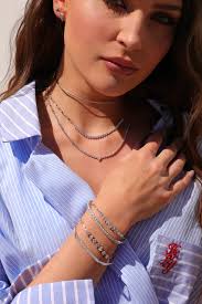 Larsa Marie Leila Pave Round Necklace