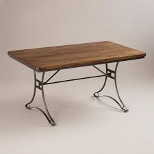 World Market Table Had My Eye On This For A While Rectangular Dining Table Rectangular Table Dining Table