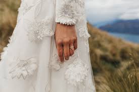 Nicole Warne Of Gary Pepper Girl Had A Wedding At The Edge Of The Earth In New Zealand Vogue