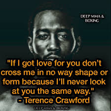 I loved fighting... It gave me the...