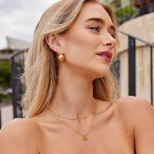 Projection Photo Necklace Gold Picture Necklace Gold Gold Rope Necklace