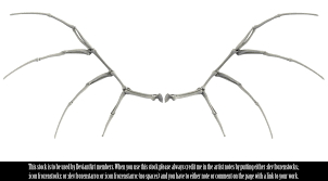 Bone Wings 03 By Frozenstocks On Deviantart Bones Wings Deviantart