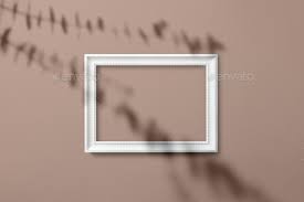 Two white photo frames mockup. 50 Frame Mockup Design In Different Styles Psd Candacefaber