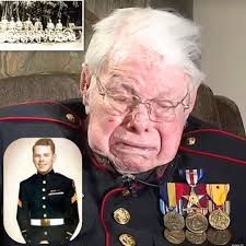 Carl Spurlin Dekel, a U.S. Marine who just celebrated his 100th birthday,  shared his thoughts