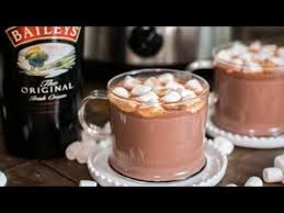 This Slow Cooker Baileys Irish Cream Hot Chocolate Is Perfect For The Adults At Your Christmas Party Baileys Irish Cream Crockpot Hot Chocolate Hot Chocolate
