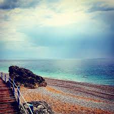 Great Shot Of The Entrance To Blue Bay At Livadhi Beach Trip Places To See Natural Landmarks