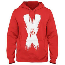 Jake Paul Red X Hoodie 55 Liked On Polyvore Featuring Tops Hoodies Red Top Hooded Pullover Red Hoodie Red Hooded Sw Hoodies Jake Paul Jake Paul Merch