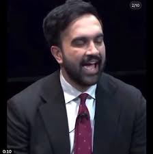 𝐙𝐨𝐡𝐫𝐚𝐧 𝐌𝐚𝐦𝐝𝐚𝐧𝐢: “My mom made all the white actors in her movie  play waiters” "So my mom made this film called Miss City Masala, and that's  actually how she met my dad.