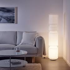 Majorna Gulvlampe Hvid Ikea Stehlampe Weiss Standleuchte Buro Wohnzimmer