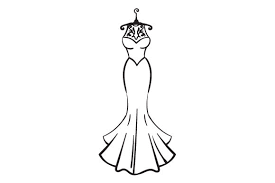 Free Free 217 Wedding Gown Svg SVG PNG EPS DXF File