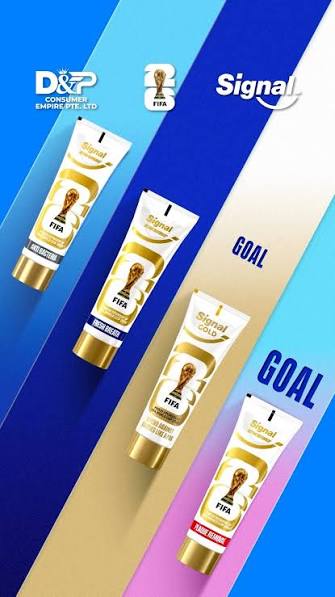 Signal FIFA Oral Care Campaigns